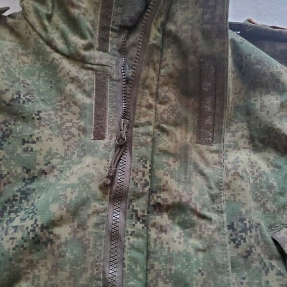 Russian Army Winter Coat Jacket Size Large Camouflage DIgital EMR Ratnik - Picture 6 of 11